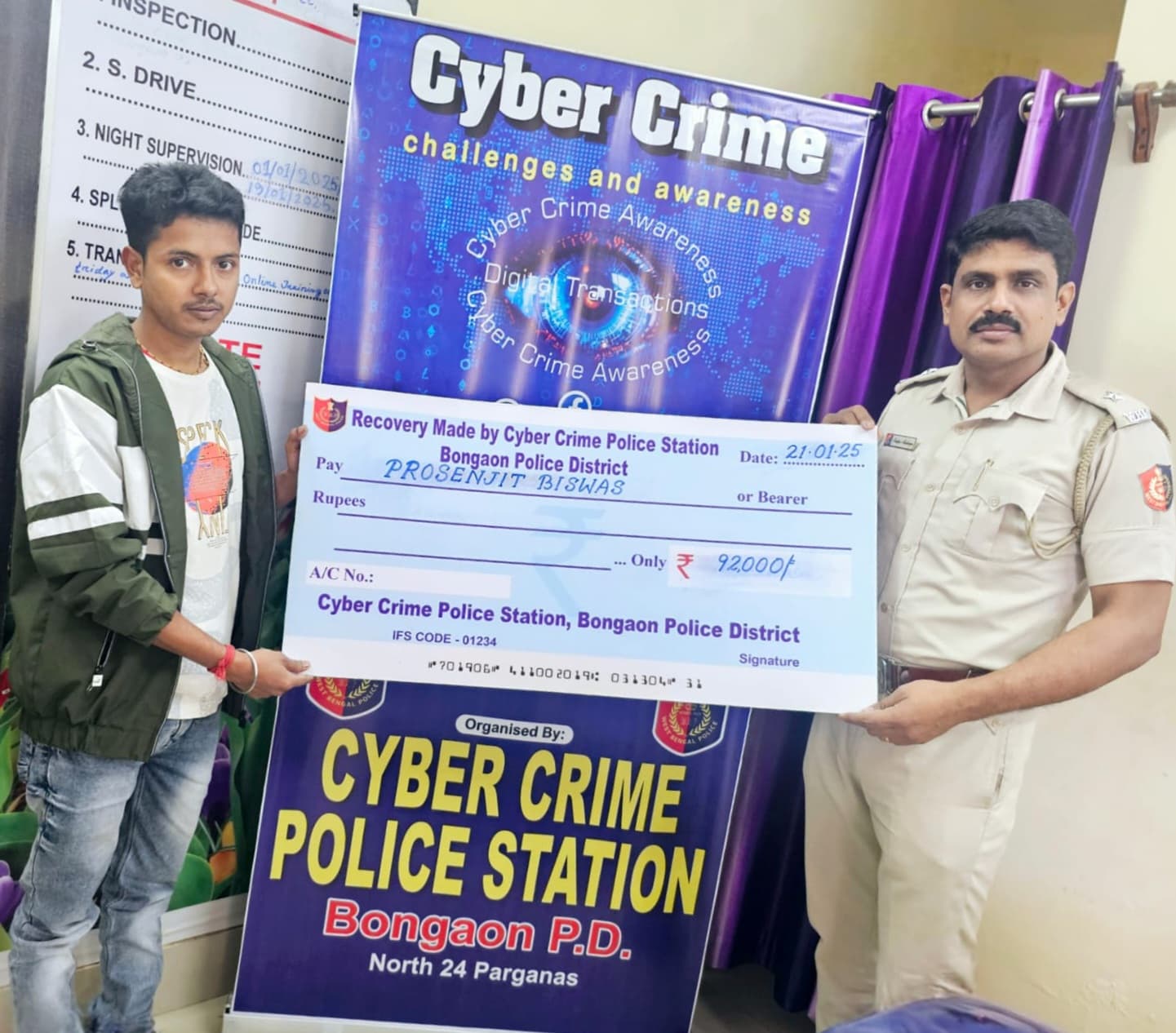 Cyber Crime Complaint resolved!